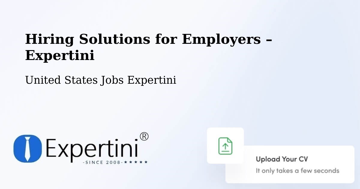 Hiring Solutions for Employers in Brookhaven - Brookhaven, United States Jobs Expertini
